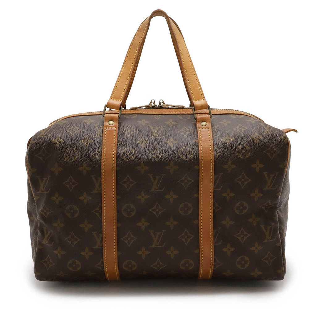LOUIS VUITTON Monogram Sac Spool Handbag Boston Bag